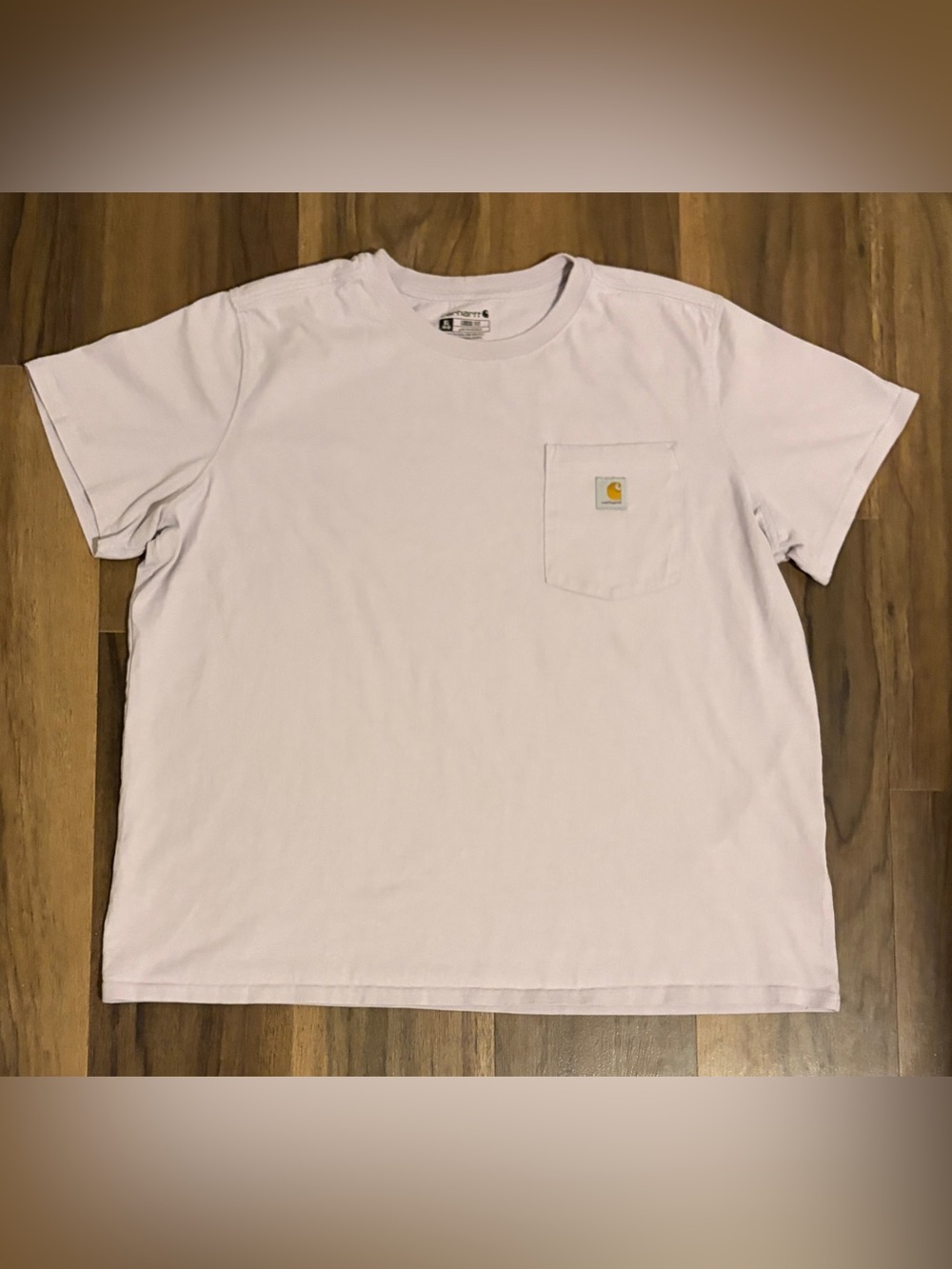 Carhartt Kids's Short-Sleeve Pocket Tee in Lilac